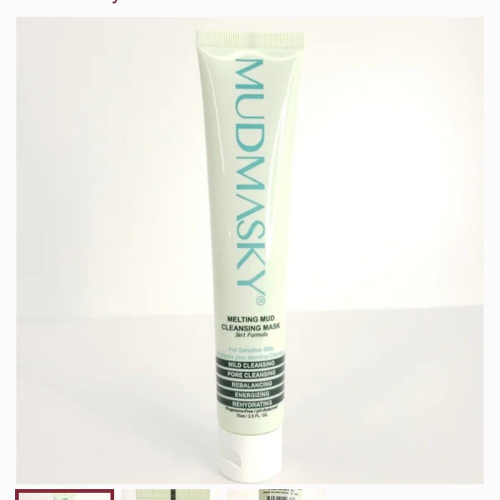 NWT Mudmasky Melting Mud 3 in 1 Mask and Cleanser
